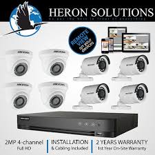 Hikvision CCTV 8Camera System